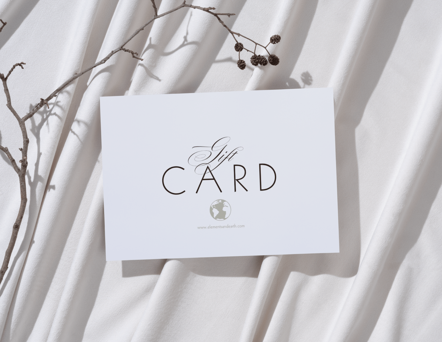 elements + earth gift card